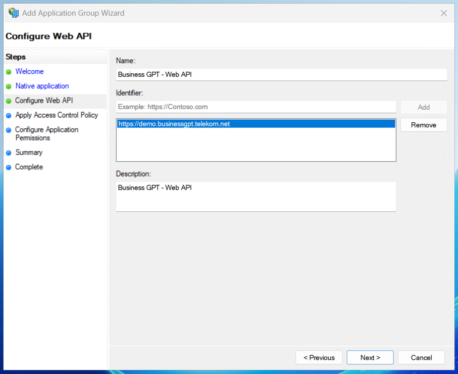 Anlage - Screen - Web API