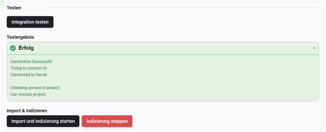 Jira Integration testen