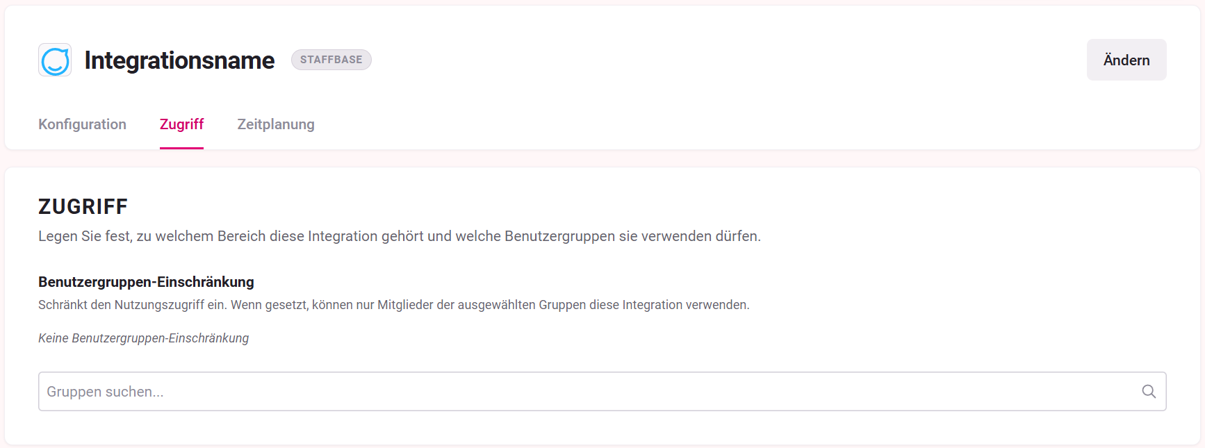 Staffbase einrichten